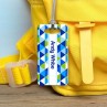 Geometric Bag Tag