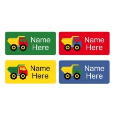 Cherry Rectangle Name Label