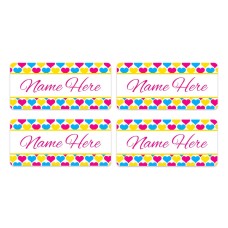 Cherry Rectangle Name Label