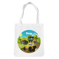 Building Friends White Tote Bag