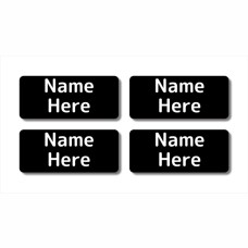 Cherry Rectangle Name Label