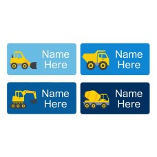 Cherry Rectangle Name Label