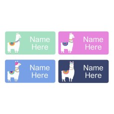 Cherry Rectangle Name Label