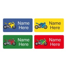 Cherry Rectangle Name Label