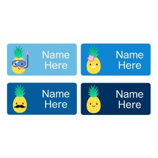 Cherry Rectangle Name Label