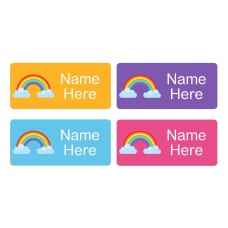 Cherry Rectangle Name Label