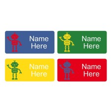 Cherry Rectangle Name Label