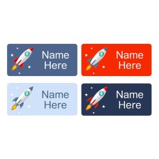 Cherry Rectangle Name Label