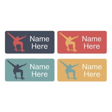 Cherry Rectangle Name Label