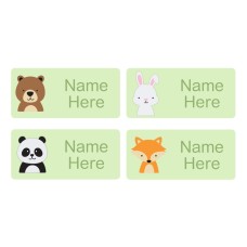 Cherry Rectangle Name Label