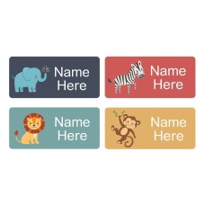 Cherry Rectangle Name Label