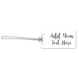 Add Your Own Message Bag Tag