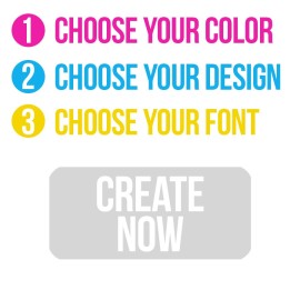 Create Your Own Rectangle Name Label
