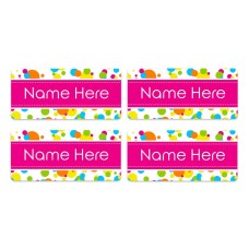 Bubbles Rectangle Name Labels