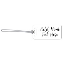Add Your Own Message Bag Tag