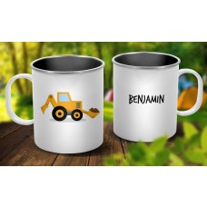 Yellow Digger Outdoor Mug