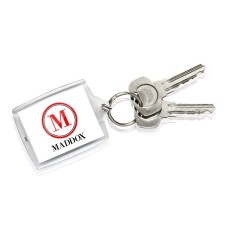 Monogram Keyring