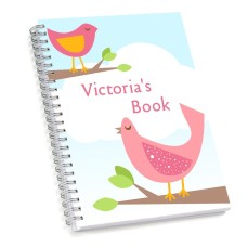 Pink Bird Sketch Book