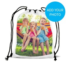 Photo Drawstring Sports Bag