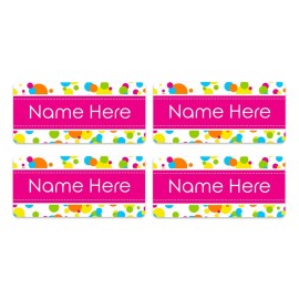 Bubbles Rectangle Name Labels