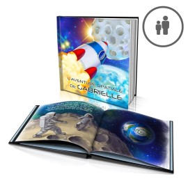 "L'Aventure Spatiale" - Livre d'histoire Personnalisée