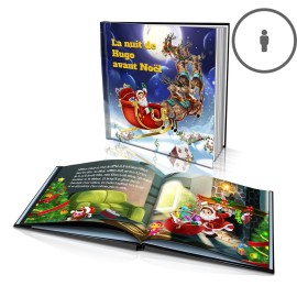 "Nuit avant Noël" - Livre d'histoire Personnalisée