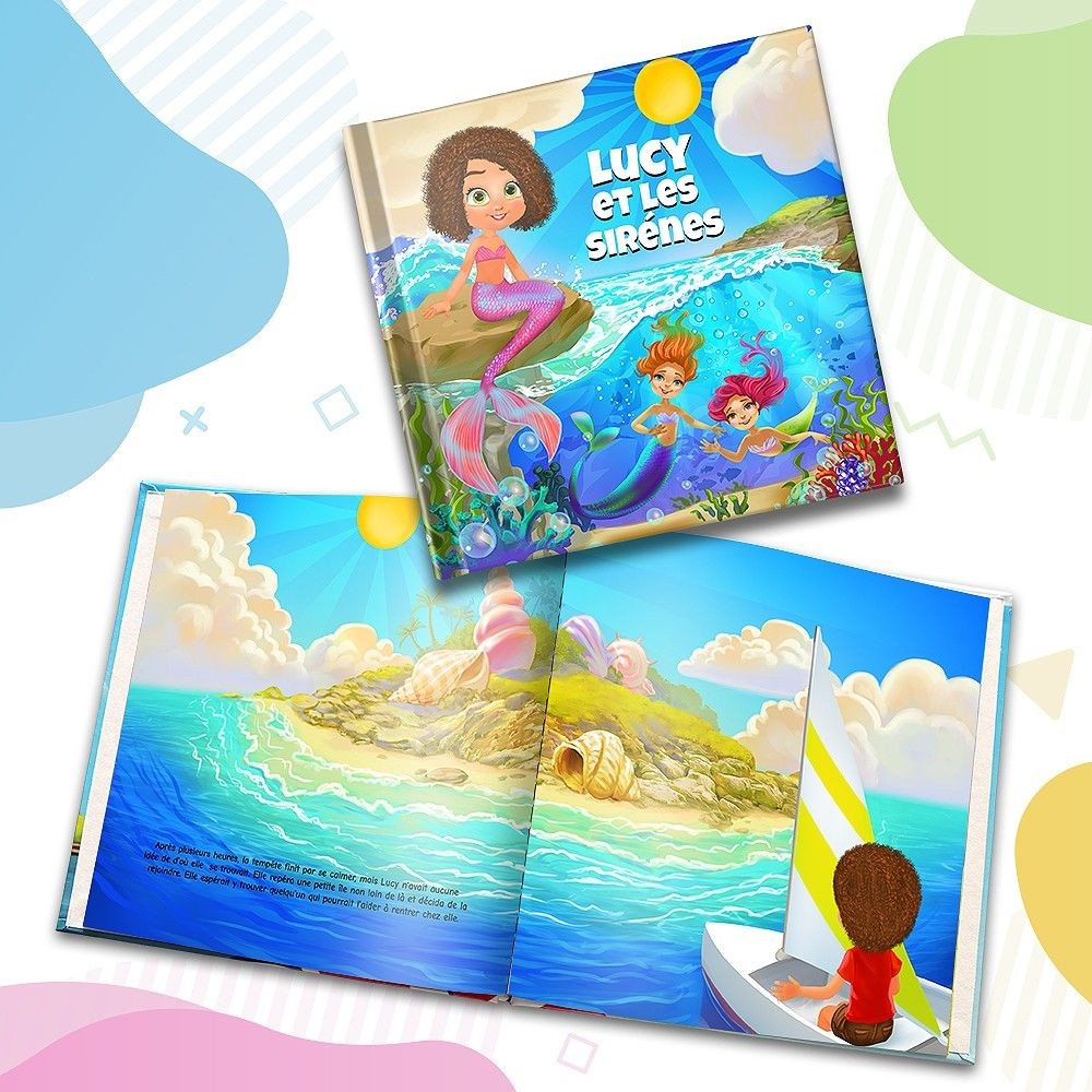 "Les Sirènes" - Livre d'histoire Personnalisée - FR|CA-FR