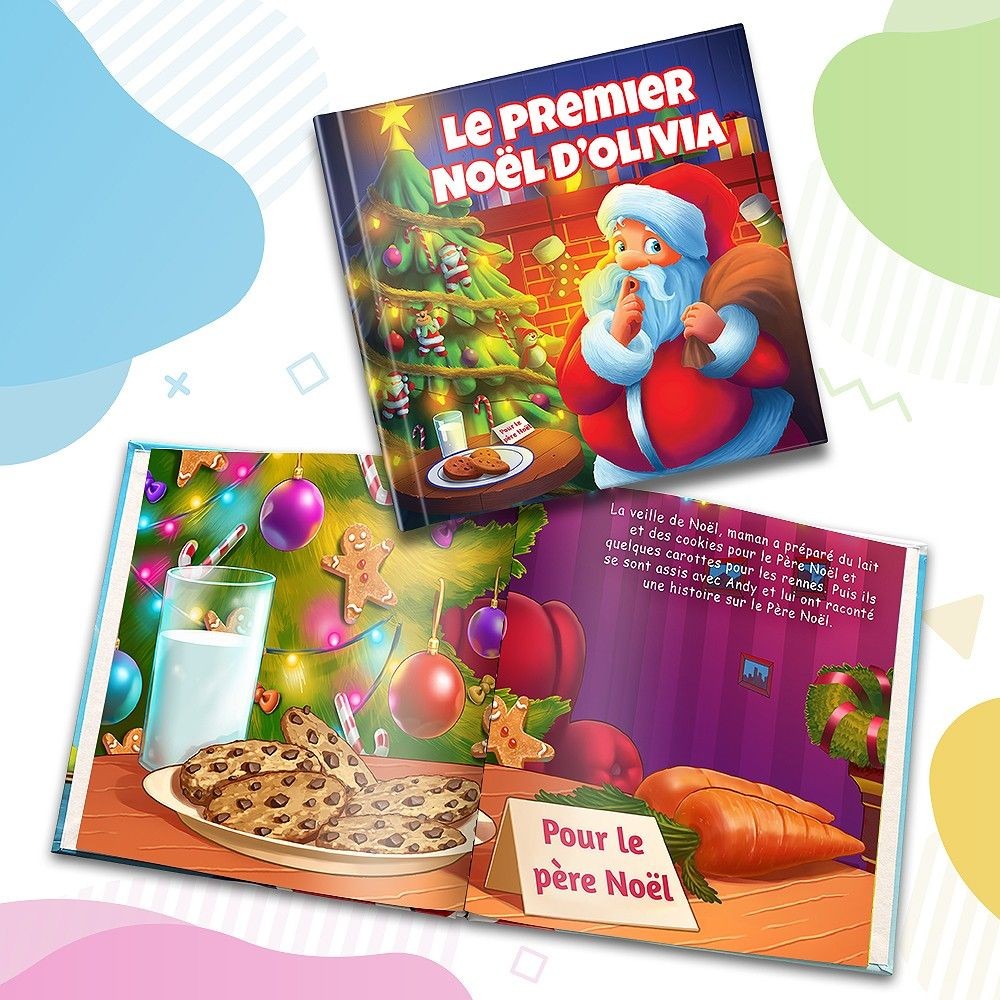 "Le Premier Noël" - Livre d'histoire Personnalisée - FR|CA-FR