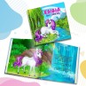 "La licorne" - Livre d'histoire Personnalisée - DE