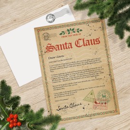North Pole Santa Letter