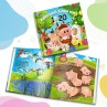 "Aprende a contar" Libro de cuentos personalizado - DE