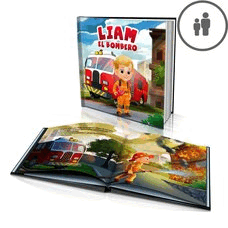 "El bombero" Libro de cuentos personalizado