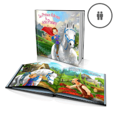 "La Princesse et son Poney" - Livre d'histoire Personnalisée - FR|CA-FR