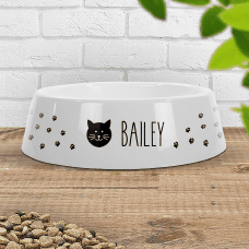 Paw Prints Pet Bowl